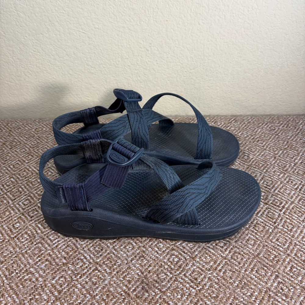 Chaco Men's Shoes Zcloud Footbed Slip-On Slingback Sandals Black Sz 10 Gorpcore